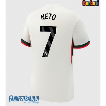 Chelsea Pedro Neto #7 Tricou Fotbal Replică 2025-26 Barbati Deplasare